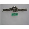 Image 1 : German SS dining jacket skull bar badge  WWII style