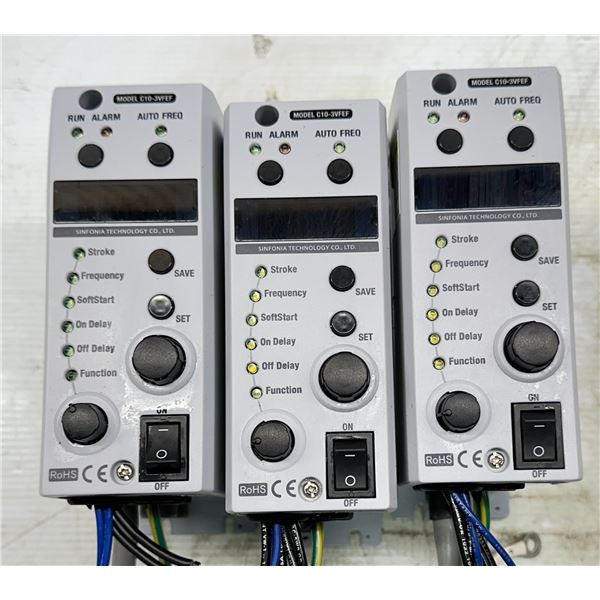 (3) Rohs #C10-3VFEF Controllers
