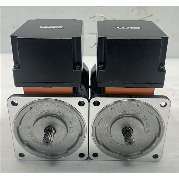 (2) Oriental Motor #5IK90GE-FCH Induction Motors