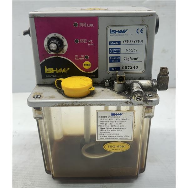 Ishan #YET-E/YET-N Lubricator
