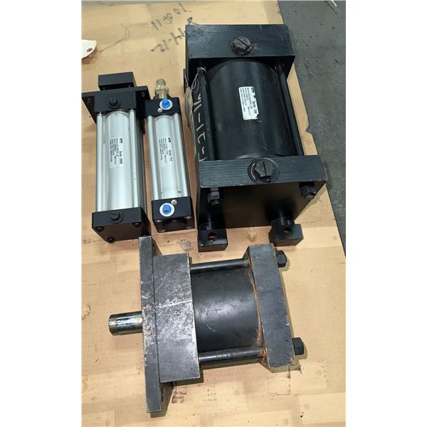 Lot of (4) Parker Cylinders