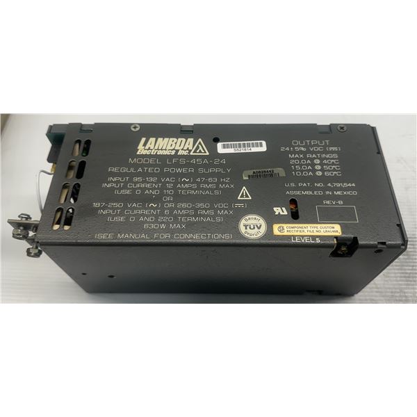 Lambda #LFS-45A-24 Regulated Power Supply