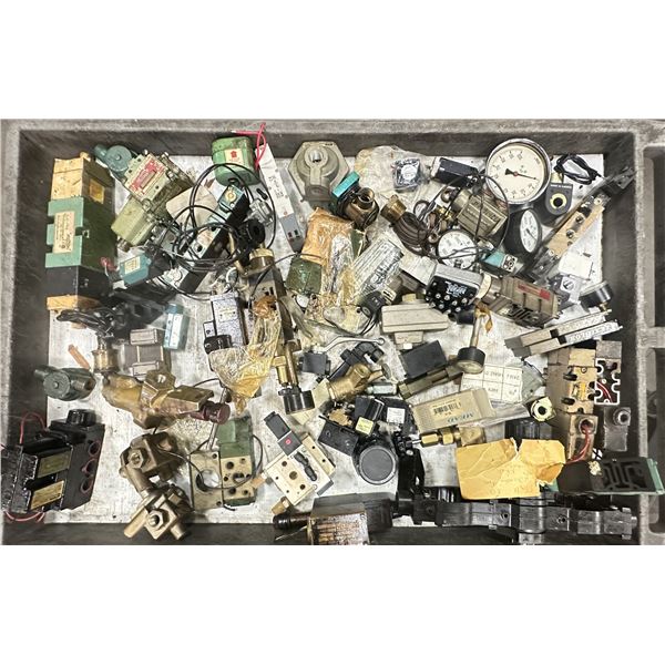 Lot of Misc. Numatics, SMC, Micro Switch Items Plus More+++