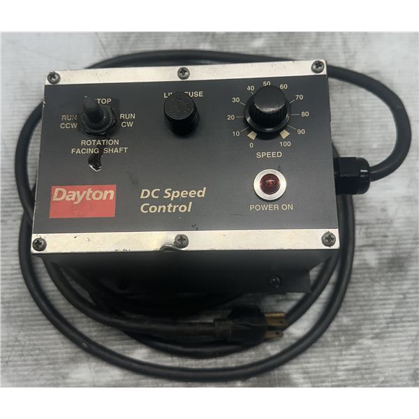 Dayton #2Z846D DC Speed Controller