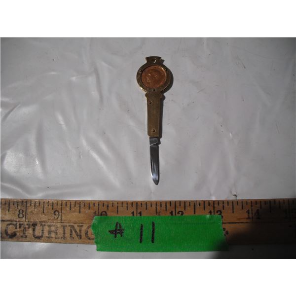 Richards scheffield england 1943 farthing folding knife