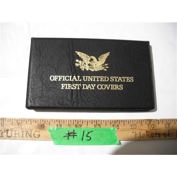 1965, 1982 offical U.S first day covers in case