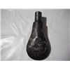 Image 2 : Vintage muzzle loader shot flask with black powder pellets