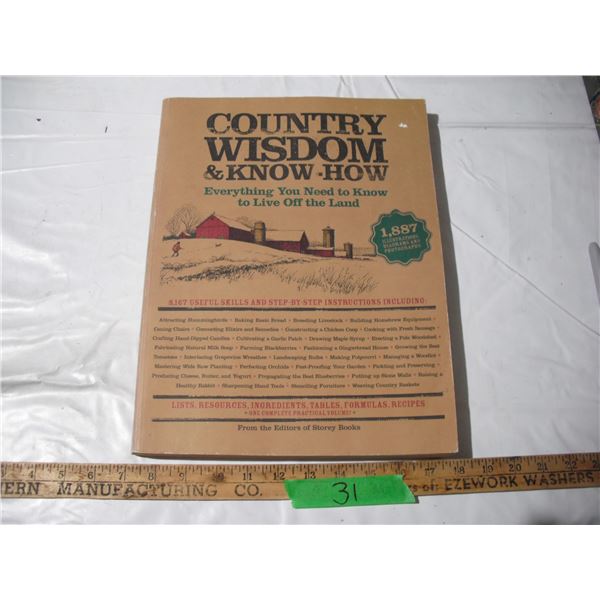 Country wisdom & know-how book 480 pages