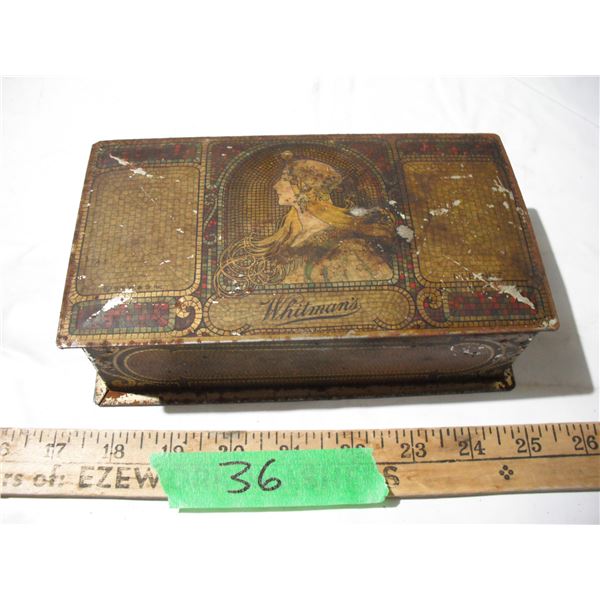 Vintage whitman's tin