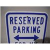 Image 2 : Reserved parking for my ford truck heavy metal sign (12x18 in)