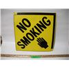 Image 1 : No smoking tin sign (15x15 in)