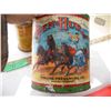 Image 3 : Ben-hur tomato cat sup tin paper label nice graphics + certified health salt tin