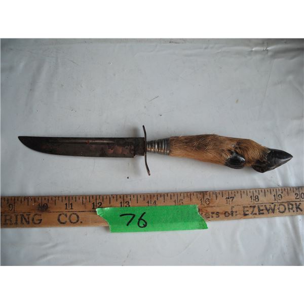 Deer hoof handle knie o'donnell solingen germany