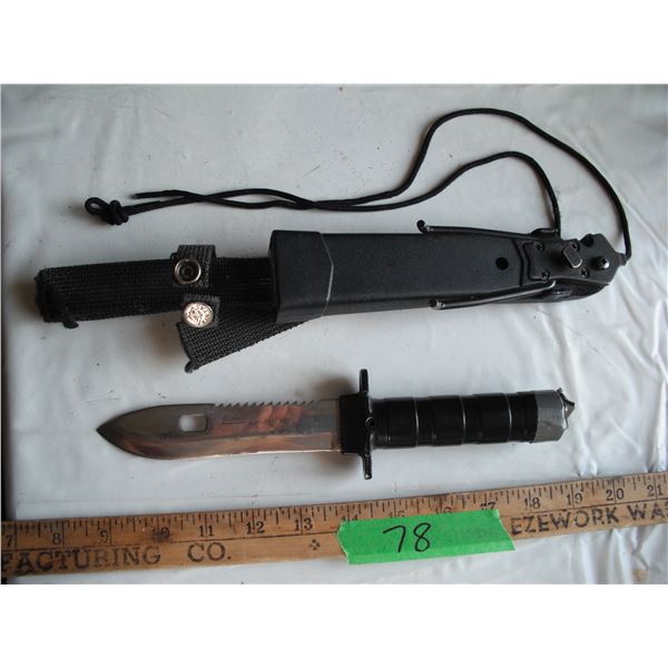 Kantas survival explora kit knife with sheath