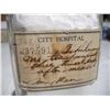 Image 3 : 1933 labelled city hospital jar with up john cap+ contants