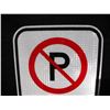 Image 2 : Unused no parking aluminium reflection sign (12x17)