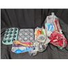 Image 1 : Lot of Baking Items (Baking Trays, Decorating items, and etc.)