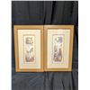 Image 1 : (2) Framed Bathroom Wall Decor paintings 16"x10"