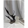 Image 1 : Antler Carving Art Decoration Made by Carver Robert Jerome 18"