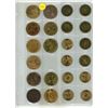 Image 1 : Page of Tokens. (Total 23 Coins)