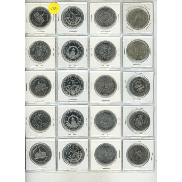 Page of Tokens. (Total 20 Coins)
