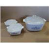Image 2 : Corning Ware A-343 Cornflower Blue W/ Original Box
