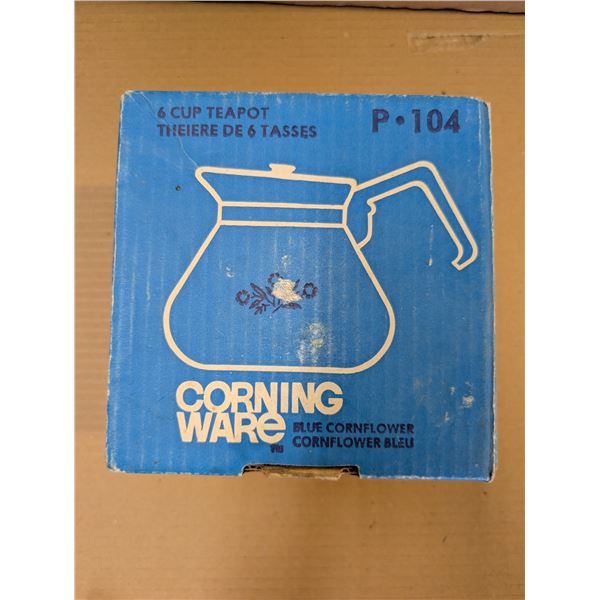 P-104-S Blue Cornflower Corning Ware w/ Original Box