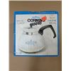 Image 1 : P-104 Cornflower Corning Ware 900 mL Tea Pot Original Box Factory Sealed