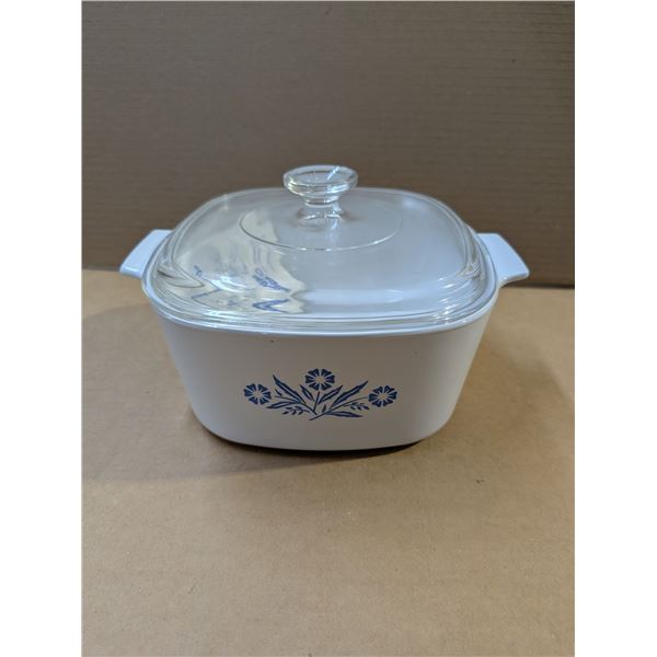 A-3-S Blue Cornflower Corning Ware 3L Covered Sauce Pan w/ original Box