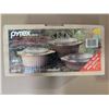 Image 1 : 470-6-S Pyrex Brand 3 Piece Bake Serve And Store Set w/ Original Box