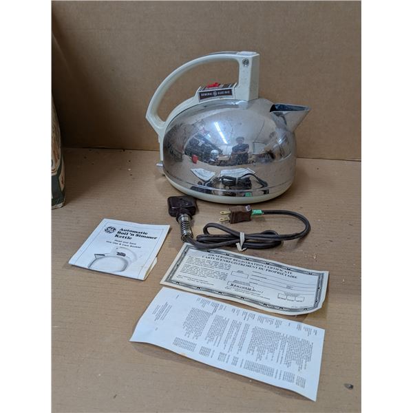 Canadian General Electric Company Limited Automatic Boil'N Simmer Kettle w/ Original Box