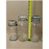 Image 4 : (5) Vintage "Perfect Seal" Made In Canada Wide Mouth Jars