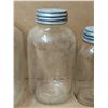 Image 4 : (2) Vintage Dominion Mason Jars and (1) Vintage Larger Jar