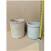 Image 2 : (2) Vintage Crock Containers