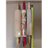 Image 2 : (5) Vintage Wooden Rolling Pins (1) Kruskal Vintage Rolling Pin