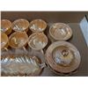 Image 4 : Lot of Vintage Fire King Dishware (Tea Cups, Saucers, Divided Dish, and etc.)