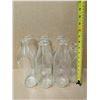 Image 2 : Lot of (8) Vintage Milk Glass Bottles