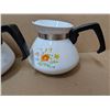 Image 4 : (2) Corning Ware 900mL teapots Floral Designs
