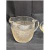 Image 3 : Vintage "Sandwich Clear" Anchor Hocking Depression Glass (Oval Serving Bowl)
