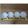Image 6 : Lot of Glass bake Milk Glass Dinnerware/Cookware (Vintage)