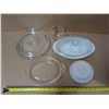 Image 7 : Lot of Glass bake Milk Glass Dinnerware/Cookware (Vintage)