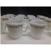 Image 2 : Lot of 18 Pyrex Mugs.
