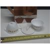 Image 1 : Suger and Cream Set Butterfly Gold - Corelle Livingware by Corning. (In Original Box)