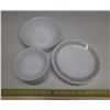 Image 1 : Corelle by Corning - 12 Medium Plates, 12 Medium Bowls and 1 Large Bowl.