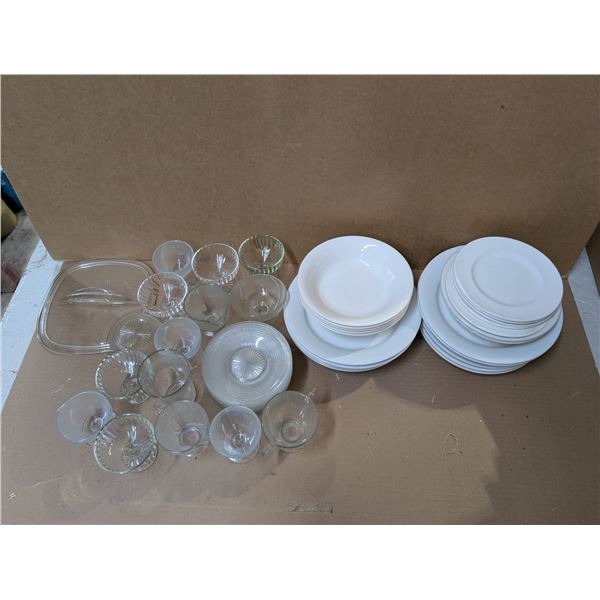 Box full of Vintage Misc. Glass/Dishware