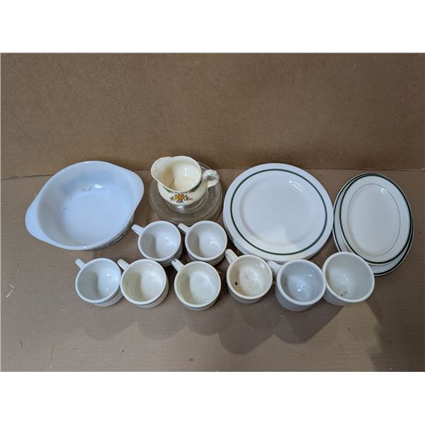 Box full of Vintage Misc. Glass/Dishware