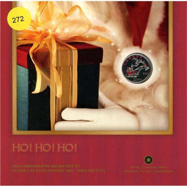 2006 Commemorative Holiday Coin Set.