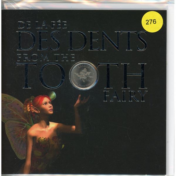 2011 25 Cent Tooth Fairy Coin Gift Set featuring a special quarters with a tooth fairy design.