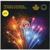 Image 1 : 2017 Proudly Canadian $5 Fine Silver Coin - 99.99% Pure Silver.