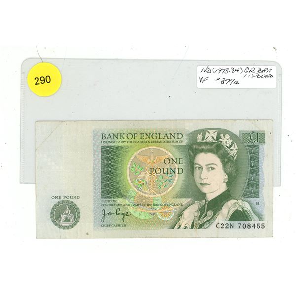 ND (1978-84) Great Britain One Pound.